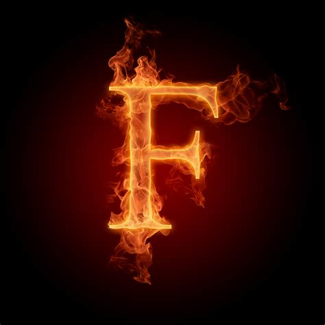 The letter f .